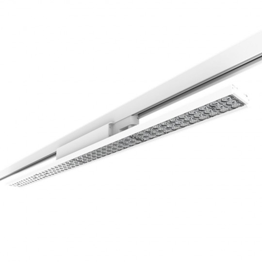 Foco LED 66W LINEAL  -  VOSSLOH -  ARENDAL  Blanco  Carril TRIFÁSICO - 150cm