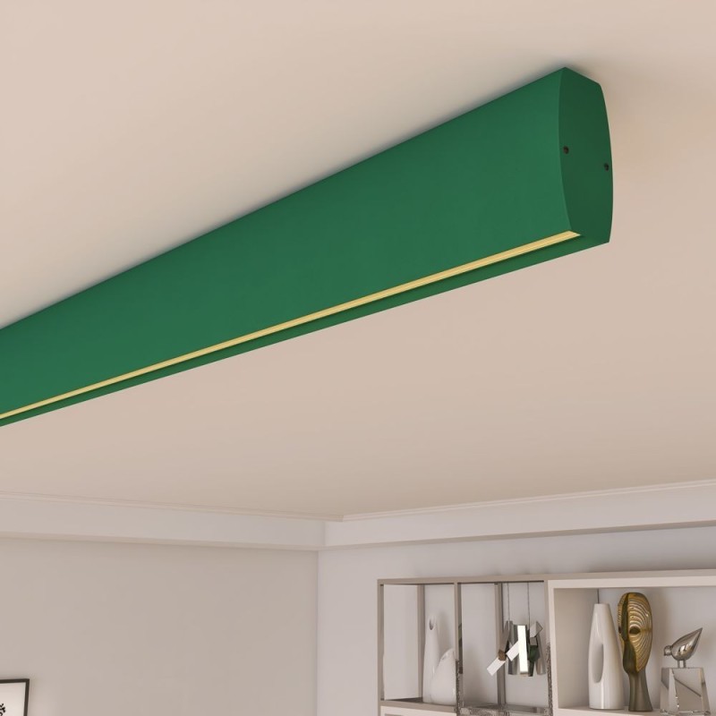 Linear LED Batten - RICHARD patina green- 0.5m - 1m - 1.5m - 2m