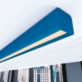 Régua Linear LED - ANTONIO azul azulado- 0,5m - 1m - 1,5m - 2m
