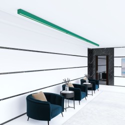 Linear LED Batten - ANTHONY patina green- 0.5m - 1m - 1.5m - 2m