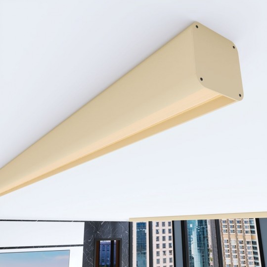 Linear LED Batten - ANTHONY ivory - 0.5m - 1m - 1.5m - 2m