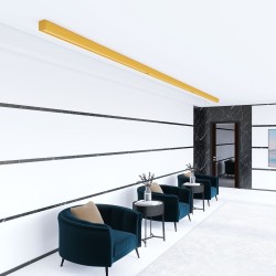 Linear LED Batten - ANTHONY pastel yellow- 0.5m - 1m - 1.5m - 2m