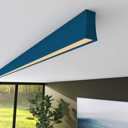 Régua Linear  LED - LOLA Azul azure- 0,5m - 1m - 1,5m - 2m