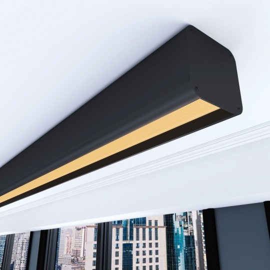 Linear LED Batten - ANTHONY black - 0.5m - 1m - 1.5m - 2m