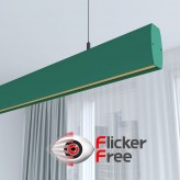 Lâmpada Linear Pendente LED - RICARDO Verde - 0,5m - 1m - 1,5m - 2m