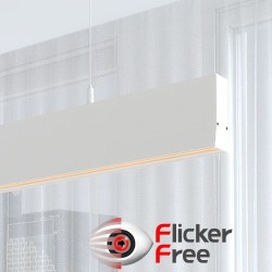 Lámpara Lineal Colgante LED - LOLA Blanco - 0.5m - 1m - 1,5m - 2m