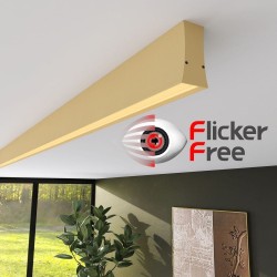 Linear LED Batten - LOLA ivory - 0.5m - 1m - 1.5m - 2m