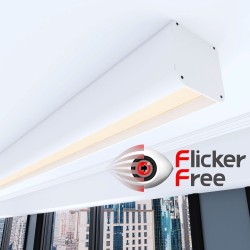 Régua Linear LED - ANTONIO Branco - 0,5m - 1m - 1,5m - 2m