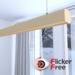 Linear Lamp Pendant LED - ANTHONY ivory - 0.5m - 1m - 1.5m - 2m