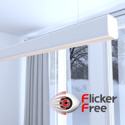 Linear Lamp Pendant LED -  White - 0.5m - 1m - 1.5m - 2m