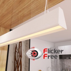 Linear Lamp Pendant LED - CARMEN White - 0.5m - 1m - 1.5m - 2m