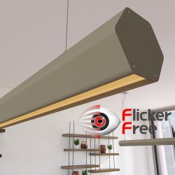 Linear Lamp Pendant LED - PACO Stone Gray - 0.5m - 1m - 1.5m - 2m