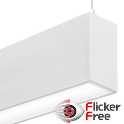 Lâmpada linear Pendente - MUNIQUE BRANCO - 0,5m - 1m - 1,5m - 2m - IP20