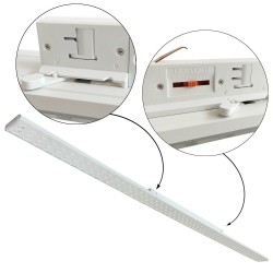 LED Tracklight 66W - LINEAR  ARENDAL - White 3-PHASE - 150cm