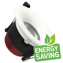 Empotrable LED 8W -  IP65 - Circular Blanco - Dimable - CCT- Especial Baños - Exterior