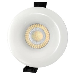 Encastrável LED 8W - IP65 - Regulável - Circular Branco - CCT- Especial Banheiros - Exterior