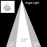 Dichroitische 6W LED SMD 38° GU10 - Osram Chip