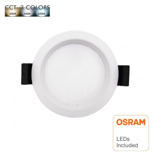 12W LED Downlight Round - OSRAM CHIP DURIS E 2835 - CCT - UGR17