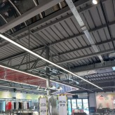 LED Strahler 66W - LINEAR ARENDAL - Weiß -  3-Phasen Schienensystem - 150cm