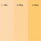 Orange soft Filter for LED Lighting