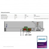 Driver LED - Philips XITANIUM - para trilho trifásico XI 34W/a0.7-0.85A 40V DS 3CW 230V - 5 anos de garantia