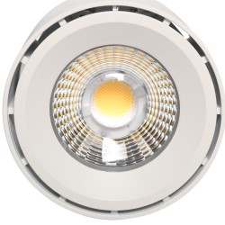 Foco LED 36W - 42W ODENSE Branco PHILIPS Driver Calha TRIFASICO - CRI+97