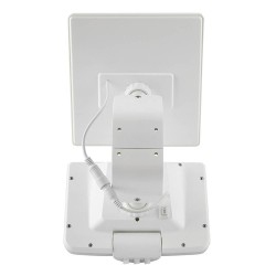 12W Solar Floodlight - White - with PIR Presence Sensor - 4000K