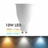 GU10 LED -10W - 120°