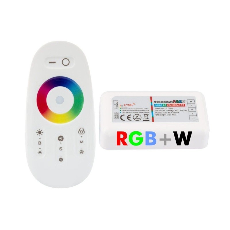 Controlador de tira LED RGBW DC 12-24V 6A * CH