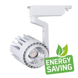 Comprar Foco LED 30W NORA Branco para Calha  Monofásico 35º