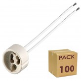 BAG 100er Pack Lampenfassungen GU10 (100St.)