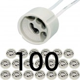 BAG Pack 100 units GU10 Socket