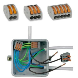 Conector Rápido - 2 Entradas - PCT-212 para Cabo Elétrico