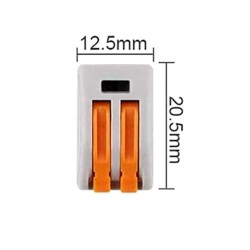 Quick Connector - 2 Entries - PCT-212 for Electrical Cable