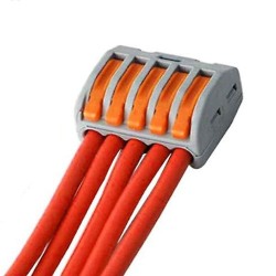 Conector Rápido - 5 Entradas - PCT-212 para Cable Eléctrico