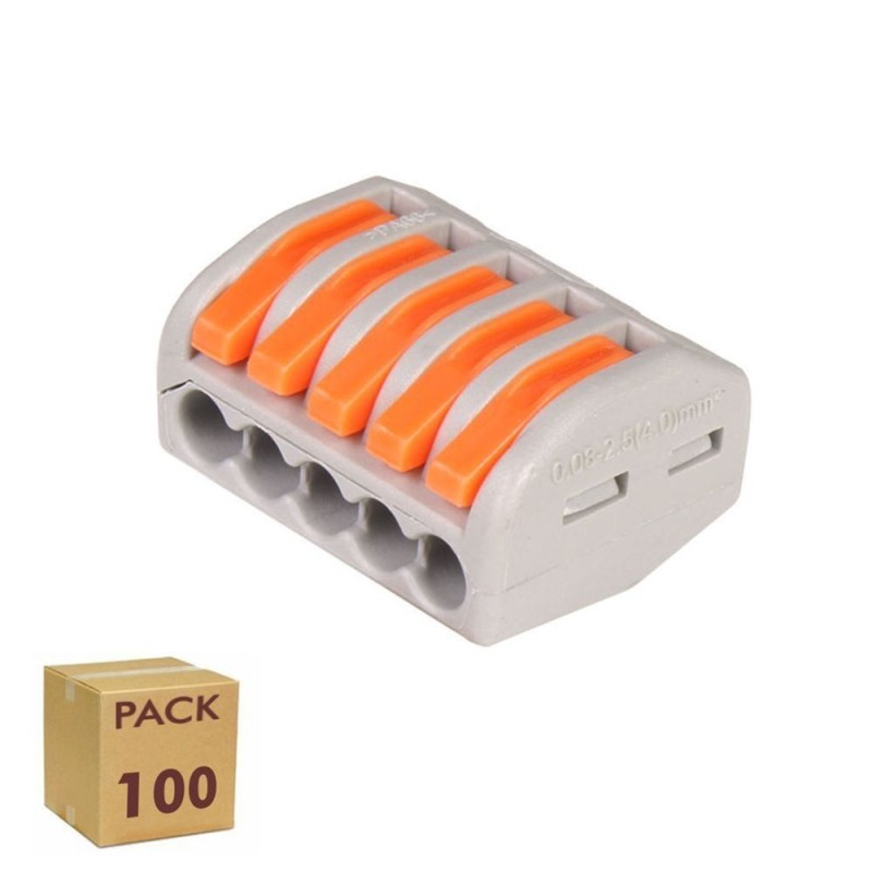 Conector Rápido - 5 Entradas - PCT-212 para Cable Eléctrico