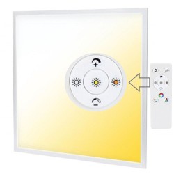 LED Panel 60x60 - Dimmable - 40W CCT + RGB  + SMART Google - Alexa