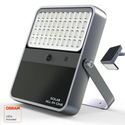 100W SOLAR LED Outdoor Floodlight - ALL IN ONE- 5000K