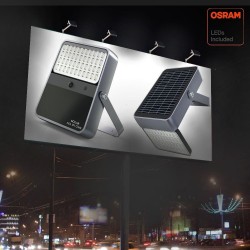 Foco Proyector Exterior SOLAR LED 100W - ALL IN ONE- 5000K