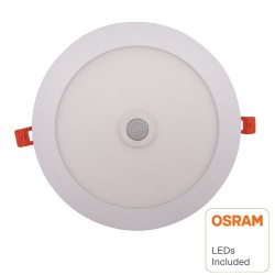 Placa LED Circular 24W con Detector de Movimiento - CCT - OSRAM CHIP