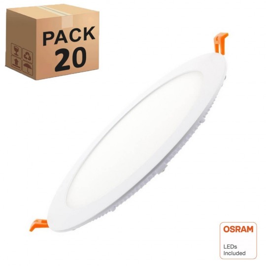 LED Einbauleuchte 18W kreisförmig - OSRAM CHIP DURIS E 2835