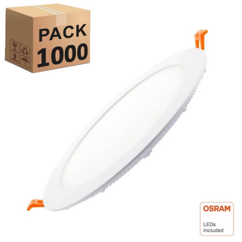 Painel Slim LED Circular 18W - OSRAM CHIP DURIS E 2835