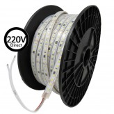 LED-Streifen 220V |CUSTOM CUT | 140xLED/m | 50m | SMD2835 | 3040Lm | 19W/M | IP67| Schneiden 100cm