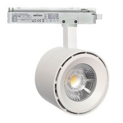 Foco LED 40W - 34W ODENSE Blanco Driver GXTronic Carril Monofásico - CRI+92