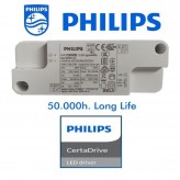 PACK 10 Panel LED 60x60 44W - Philips CertaDrive - UGR17 - CRI+92