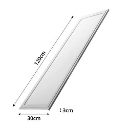 PACK 10 Panel LED 120x30 44W Philips CertaDrive