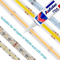 Cola de silicone para Fitas de LED e Componentes Eletrônicos - IP65