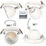 30W Downlight LED  Philips - CertaDrive - Round Spotlight  - HAMBURG