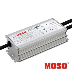 Driver Dimmable Programmable MOSO X6-075M  for LED up to 75W - 5 Years Warranty