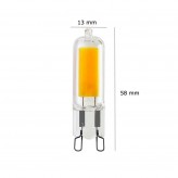 Bombilla G9 LED 2W COB  360°